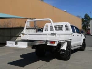 Hilux steel tray dual cab