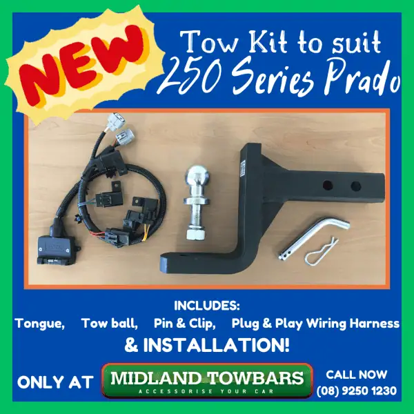 250 Series Prado Tow Kit