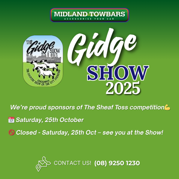 Gidge Show Sheaf Toss Midland Towbars